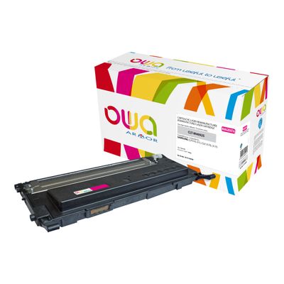 3112539604479-Cartouche laser compatible Samsung CLT-4092S - magenta - Owa K15130OW-Angle gauche-0