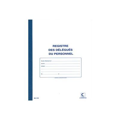3416790014702-ELVE - Registre des délégués du personnel - 32 x 24 cm-Avant-0