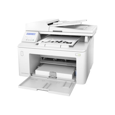 0725184114885-HP LaserJet Pro MFP M227sdn - Imprimante laser multifonction monochrome A4 - USB 2.0, LAN-Angle droit-0