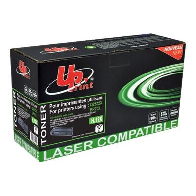 3584770710941-HP 12X/Q2612X - remanufacturé UPrint H.12X - noir - cartouche laser -Angle gauche-0