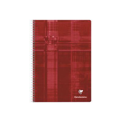 3329680681611-Clairefontaine - Cahier à spirale A4 (21x29,7 cm) - 180 pages - grands carreaux (Seyes) - disponible dans-Avant-4