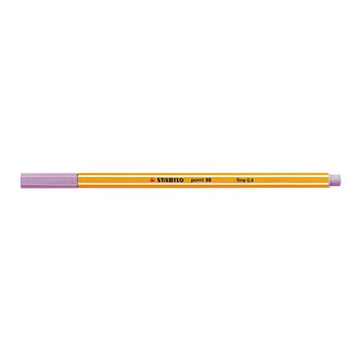 4006381186483-STABILO Point 88 - Feutre fin - 0.4 mm - lilas clair-Angle gauche-1