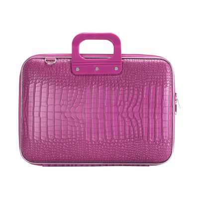 8051406336356-Bombata Cocco Vinyle - Sacoche pour ordinateur portable 15" - rose foncé-Avant-0