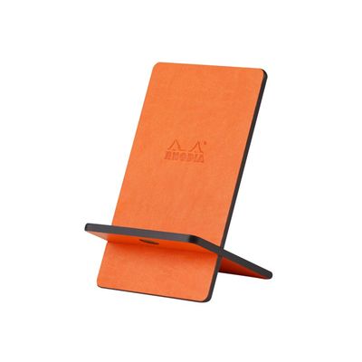 3037921944325-Rhodia - Socle pour téléphone portable - tangerine-Angle droit-0