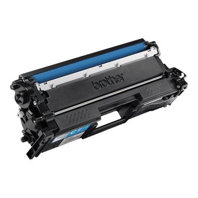 4977766810975-Brother TN821XL - cyan cartouche laser d'origine-Angle gauche-0