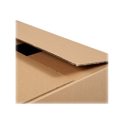 0404051105811-Carton déménagement - 30 cm x 20 cm x 17 cm - simple cannelure - Antalis-Angle gauche-1