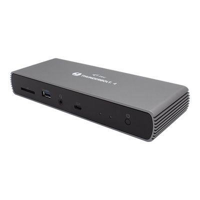 8595611704857-i-Tec Thunderbolt 4 - Station d'accueil - Thunderbolt 4 - 12 - HDMI, 2 x Thunderbolt - 2.5 G-Angle droit-0