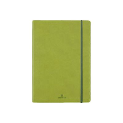 3664447153148-Oberthur Balthazar - Carnet de notes souple A5 - ligné - 200 pages - kaki-Avant-0