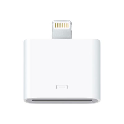 0885909627592-Apple Lightning to 30-pin Adapter - adaptateur Lightning - 20 cm-Avant-0