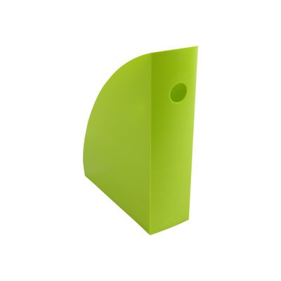 9002493116351-Exacompta Mag-Cube - Porte-revues vert anis-Angle gauche-1