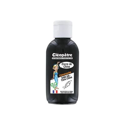 3134725010529-Cléopâtre - Encre aquarelle - noir profond - 55 ml-Avant-0