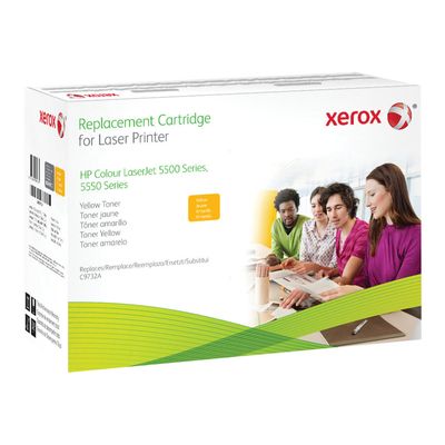 5017534997237-Xerox HP Colour LaserJet 5500 series - jaune - cartouche de toner (alternative pour : HP C-Angle gauche-1