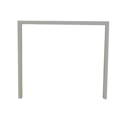 0404000121497-Bureau simple IRIS - L180 cm - Plan suivant - Pieds aluminium - plateau imitation Hêtre--2