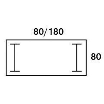 0404000122654-Bureau droit LOFTER - L120 cm - Plateau imitation chêne clair - pied Blanc--3