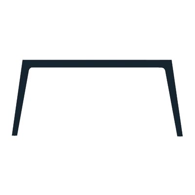 3253310163065-Bureau double STEELY - L140 cm - Double face Suivant - Pieds carbone - plateau Blanc perle--1