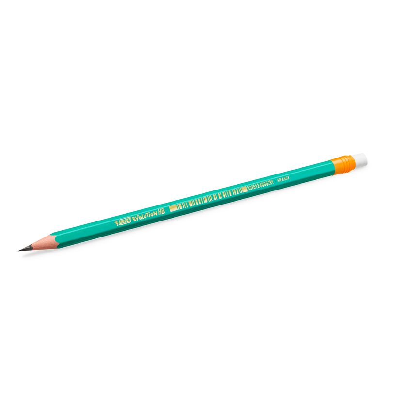 3270220049012-BIC ECOlutions EVOLUTION 655 - Pack de 4 Crayons à papier - HB - embout gomme-P_2244_3-1
