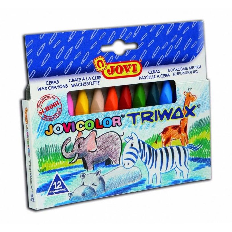 8412027024495-JOVI JUMBO EASY GRIP - Crayon de cire - cire - couleurs assorties (pack de 12)-P_15496_1-0