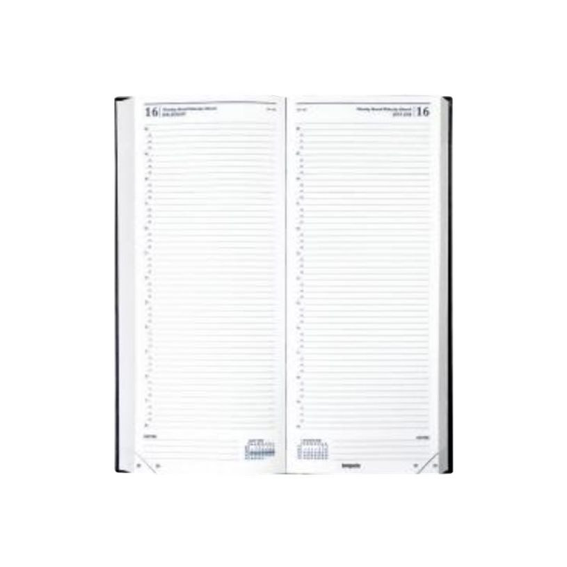 5412303149709-Agenda long Lima Saturnus - 1 jour par page - 12,8 x 33 cm - noir - Brepols-P_300028816_1-1