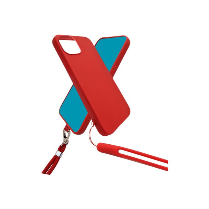 3701263519878-JAYM POP - Coque de protection + tour de cou pour iPhone 13 - rouge-P_300050786_1-0