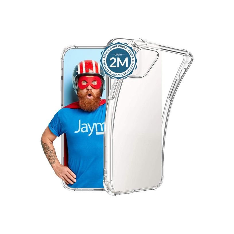 3701263510370-JAYM Easy Impact - coque de protection pour iPhone 12, 12 Pro - transparent-P_300052049_1-0