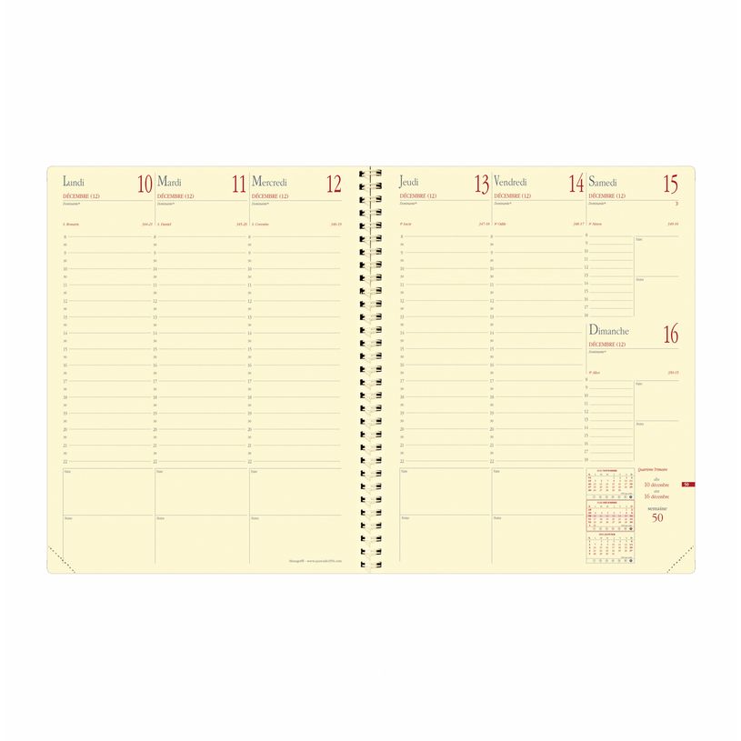 3371010182411-Agenda à spirale Impala Manager - 1 semaine sur 2 pages - 21 x 27 cm - disponible dans diffé-P_371104_6-3