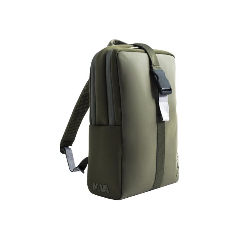 8032572185559-Nava Flat Medium - Sac à dos plat pour ordinateur portable 15,6" - olive/gris-P_400001203_2-1