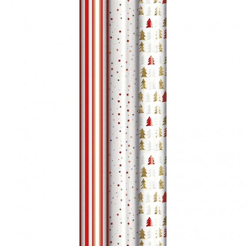 3329682128756-Clairefontaine Premium - Papier cadeau - 70 cm x 2 m - 80 g/m² - différents motifs de No-P_400002846_2-1