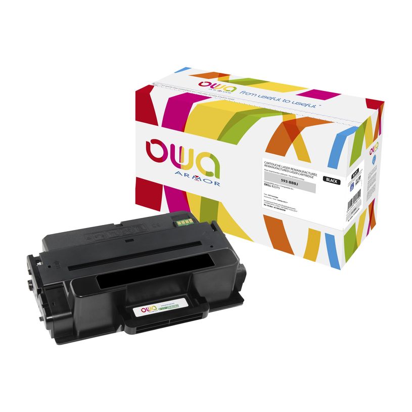 3112539708115-Cartouche laser compatible Dell 593-BBBJ - noir - Owa K16026OW-P_400003298_1-0