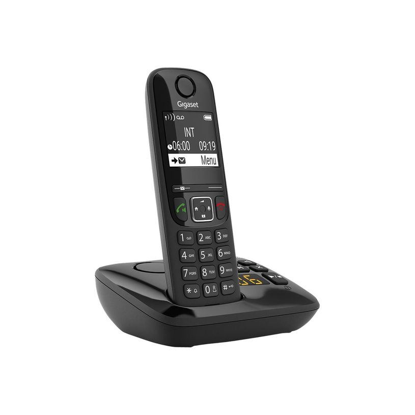 4250366854571-Gigaset AS690A - téléphone sans fil - avec répondeur - noir-P_400003809_3-2
