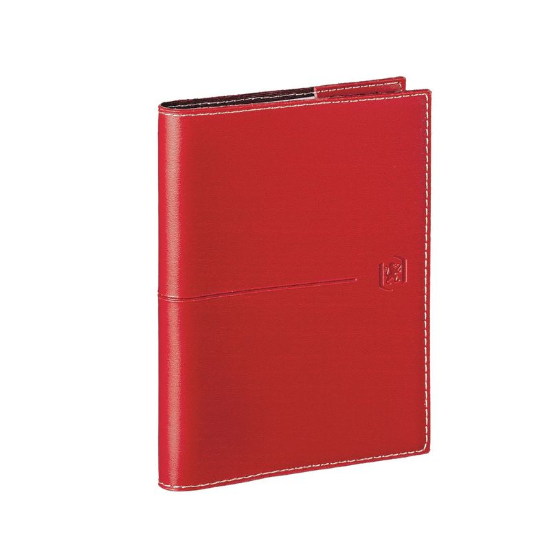 3147280123733-Agenda spiralé Voyage - 1 semaine sur 2 pages - 10 x 15 cm - rouge - Oxford--0