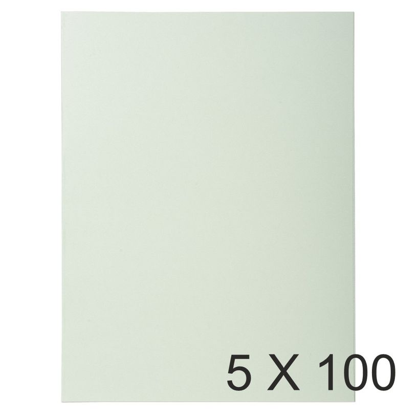 3288583301098-Exacompta Super 210 - 5 Paquets de 100 Chemises - 210 gr - gris-P_400010875_2-0