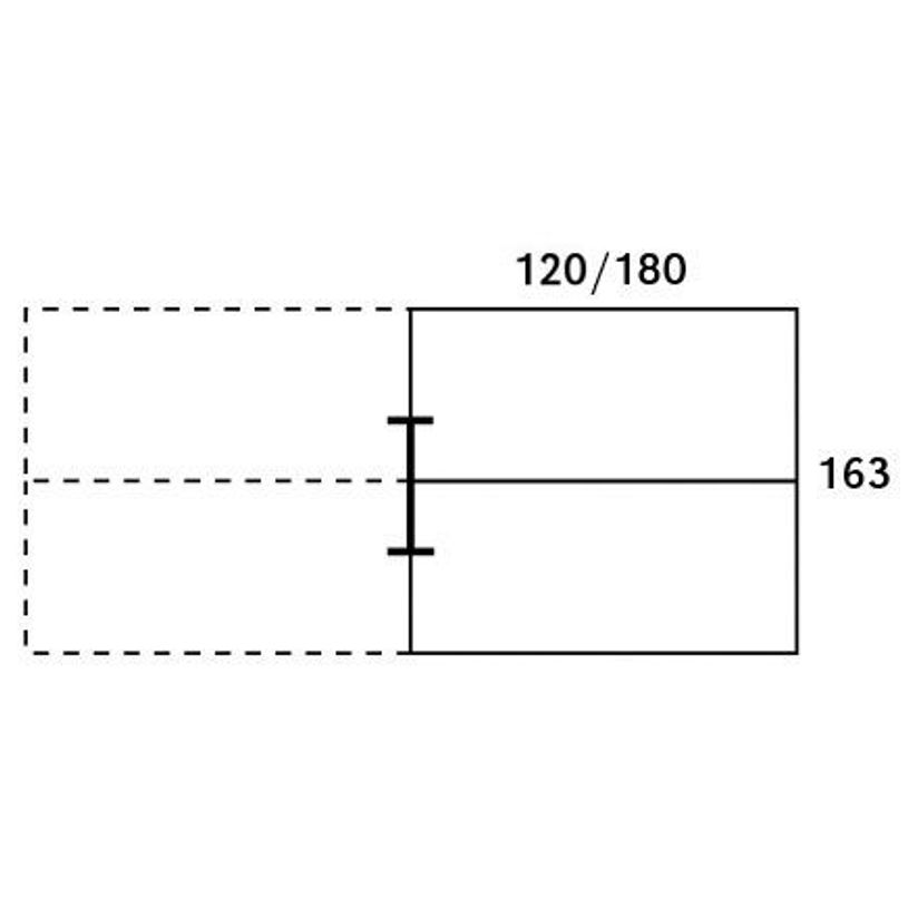 0404000122333-Bureau Bench IRIS - L160 cm - Plan suivant - Pieds aluminium - plateau imitation Hêtre-P_400012233_2-4