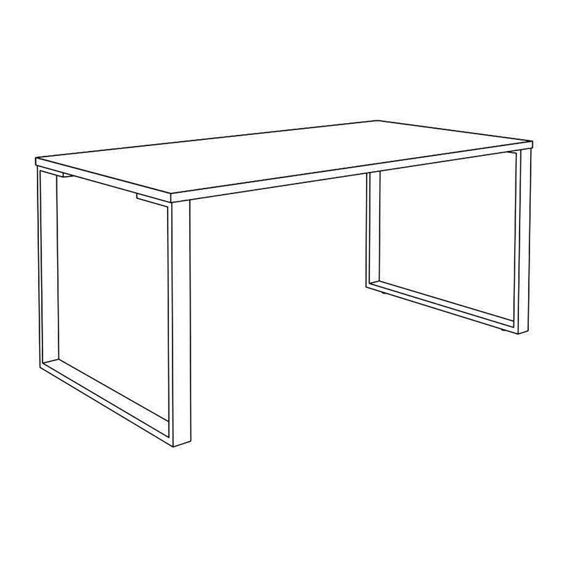 0404000122562-Bureau droit LOFTER - L80 cm - Plateau imitation Hêtre - pied Carbone-P_400012256_5-4