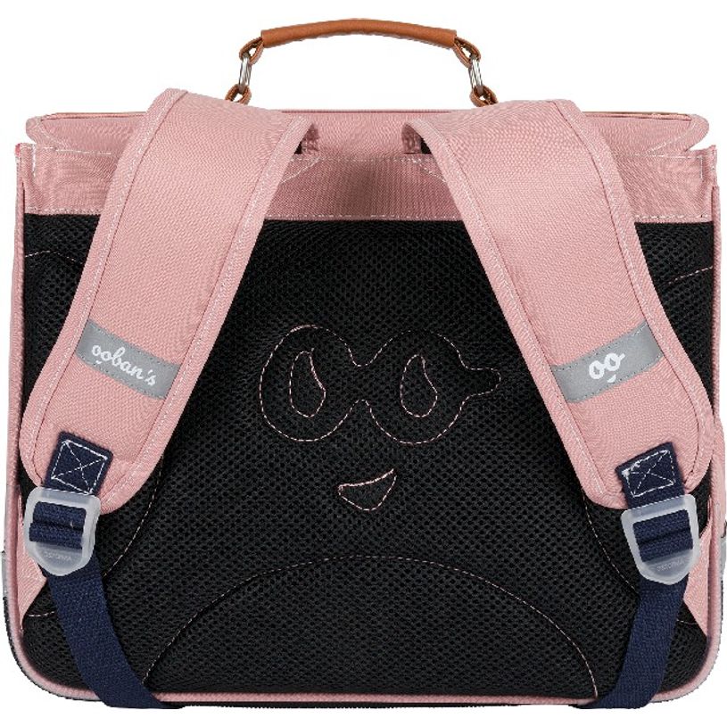 3662498003436-Cartable Ooban's Butterfly - 38 cm - 2 compartiments - rose - Oberthur-P_405114288_4-3