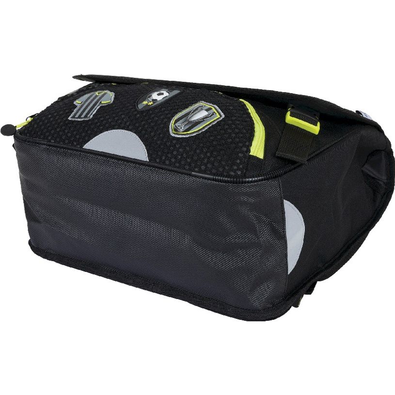 3664447122397-Cartable Football 38 cm - 2 compartiments - noir - Oberthur-P_405114821_3-2