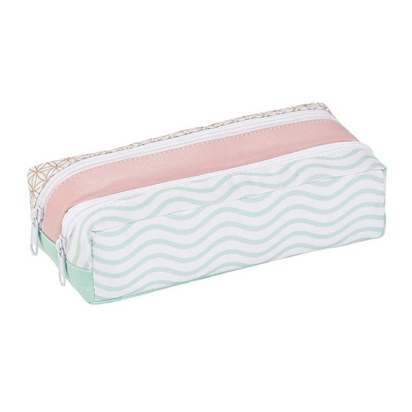 3135258698680-Trousse rectangulaire Mix - 2 compartiments - Viquel-P_405114881_1-0