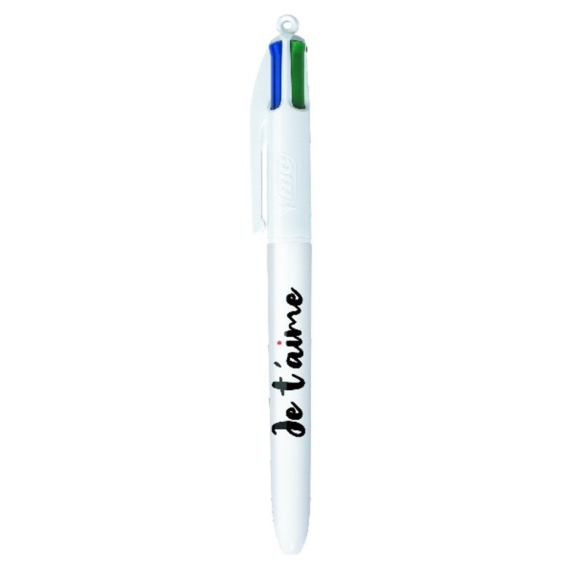 3086123686892-BIC 4 Couleurs Messages - 3 Stylos à bille 4 couleurs - 1 mm - Collection Love-P_405116832_3-2