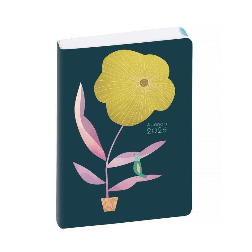 3660942078221-Agenda de poche Mini Labo - 1 jour par page - 10 x 15 cm - bleu - Exacompta--0