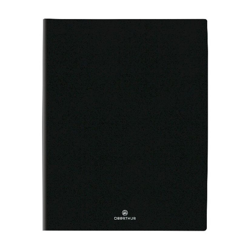 3664447132891-Agenda Odessa - 1 semaine sur 2 pages - 22 x 28 cm - noir - Oberthur-P_405120342_1-0