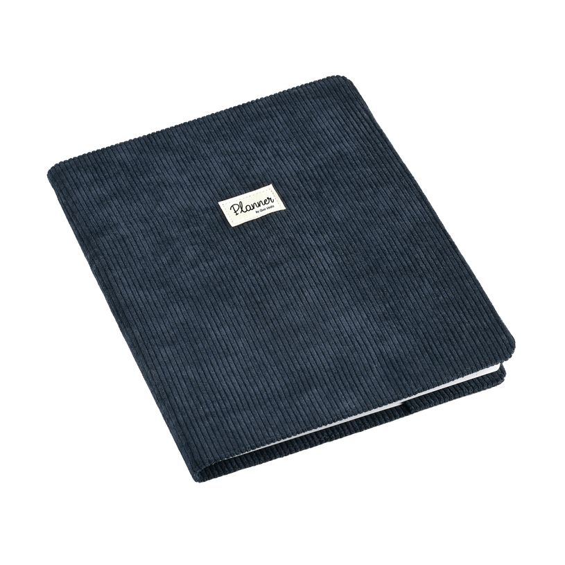 3371010487370-Agenda Colette President avec répertoire - 1 semaine sur 2 pages - 21 x 27 cm - bleu mari-P_405120734_2-1