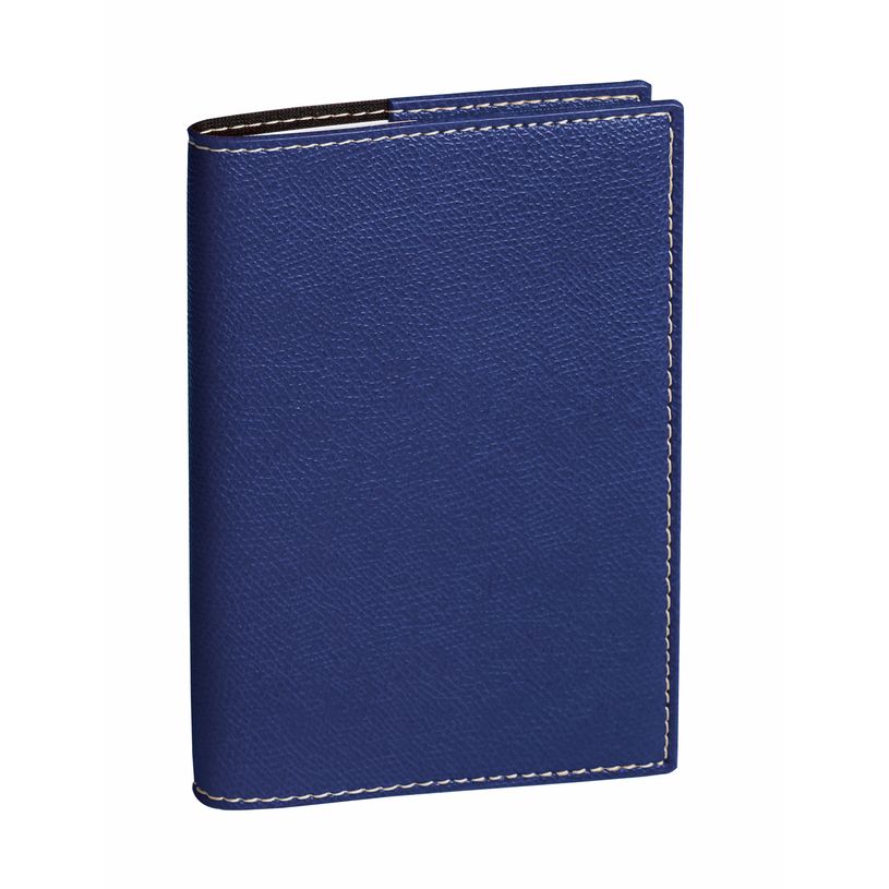 3371010476015-Agenda Club Plain avec répertoire - 1 mois sur 1 page - 10 x 15 cm - bleu marine - Quo Va-P_405120842_1-0