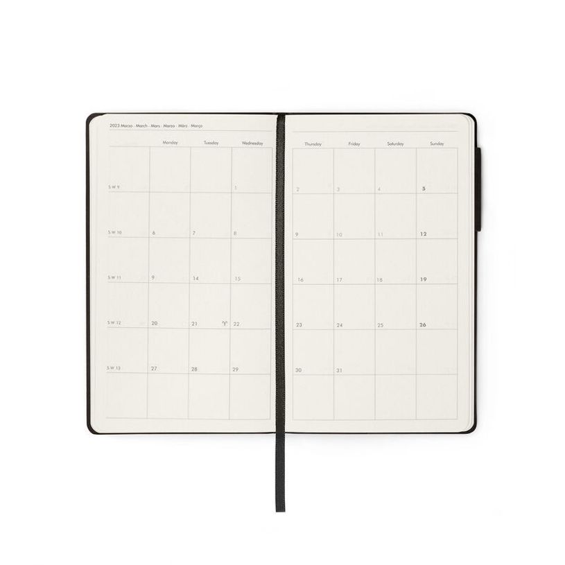 8054117627058-Agenda Colours Collection - 1 mois sur 2 pages - 11 x 18 cm - rose fuchsia - Legami-P_405120960_9-1