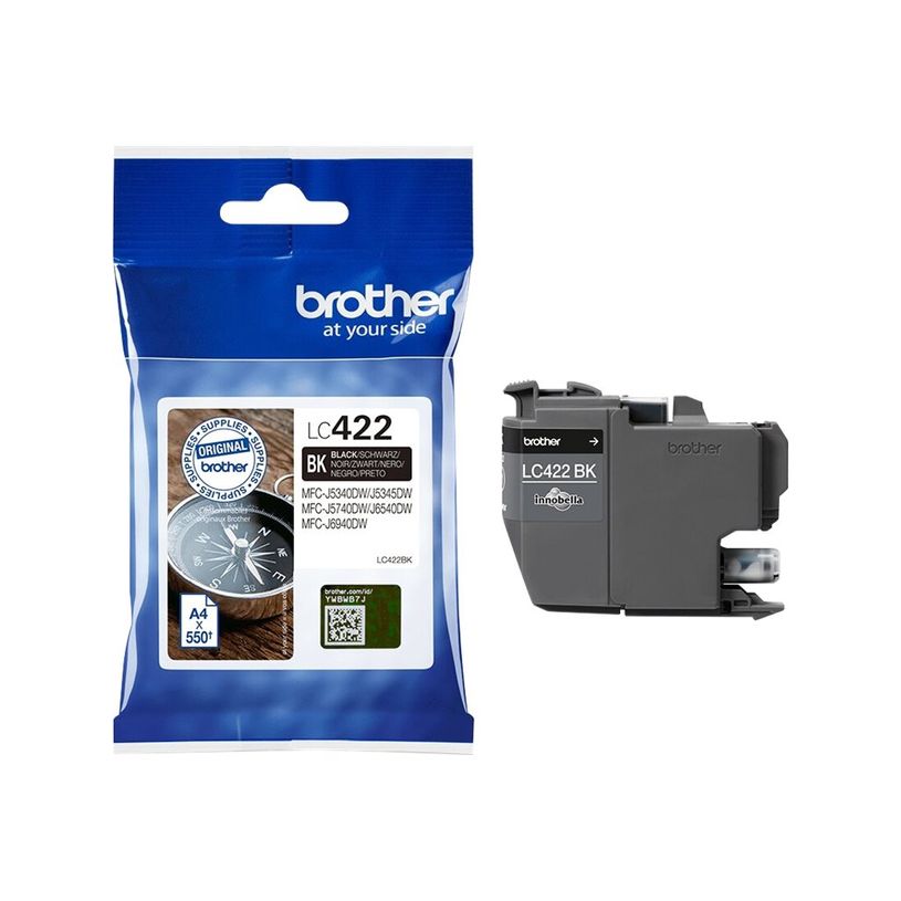 4977766815543-Brother LC422 - noir - cartouche d'encre originale-P_405121524_5-4