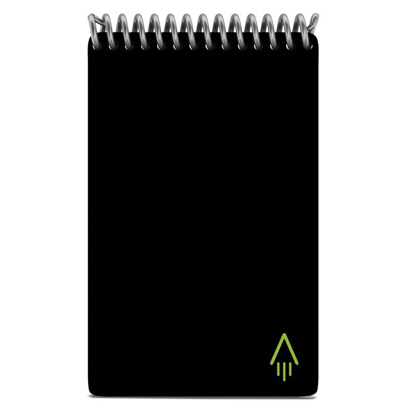 0850015045189-Rocketbook Core - Mini Bloc-notes connecté - 48 pages réutilisables - A6 - noir -P_405127358_3-2