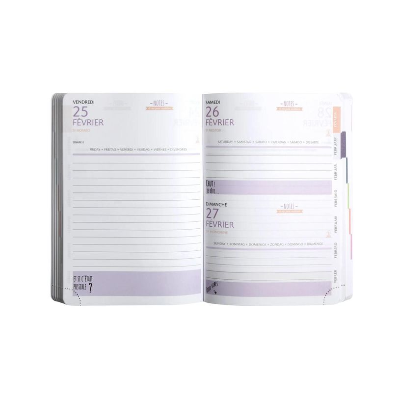 3660942073462-Agenda Soft Harmony - 1 jour par page - 12 x 17 cm - rose - Exacompta-P_405128552_3-2