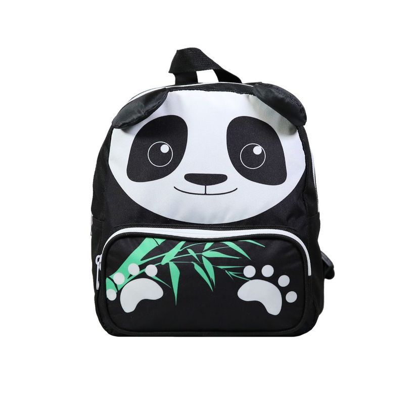 3666311016306-Sac à goûter Kids Panda - 1 compartiment - noir - Bagtrotter-P_405128763_1-0