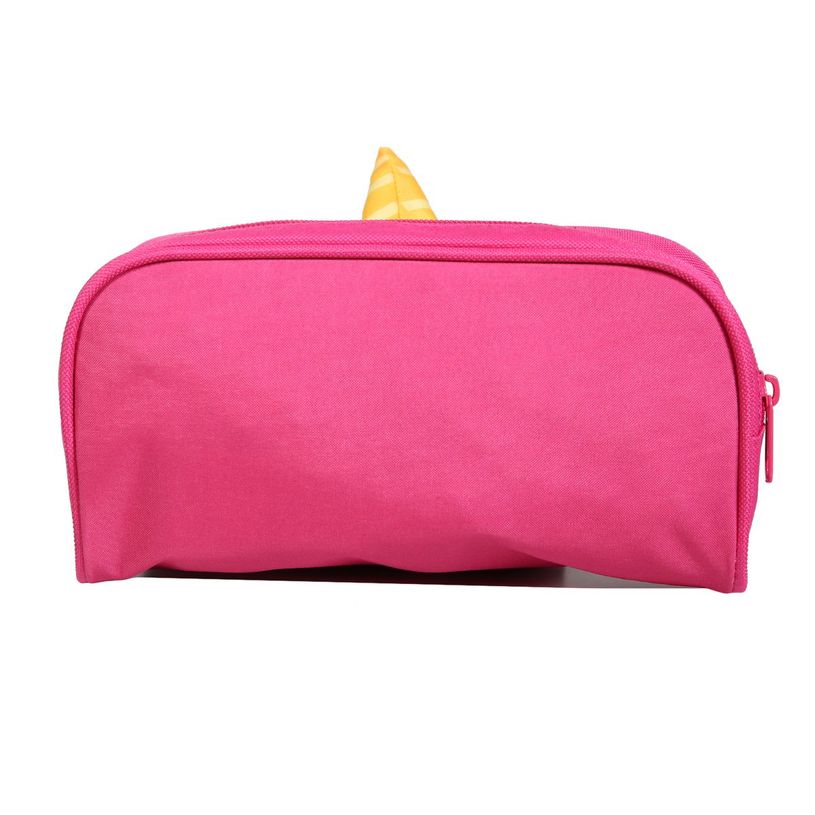 3666311016160-Trousse rectangulaire Kids Licorne - 1 compartiment - rose foncé - Bagtrotter-P_405128771_3-2
