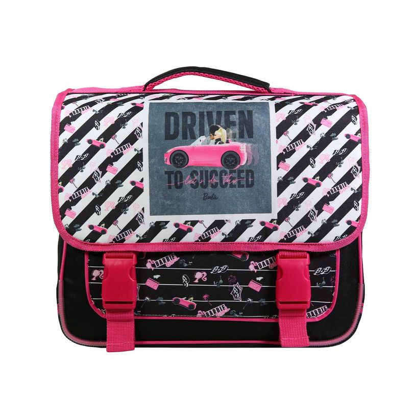 3666311013923-Cartable Barbie 38 cm - 2 compartiments - multicolore - Bagtrotter-P_405128819_1-0