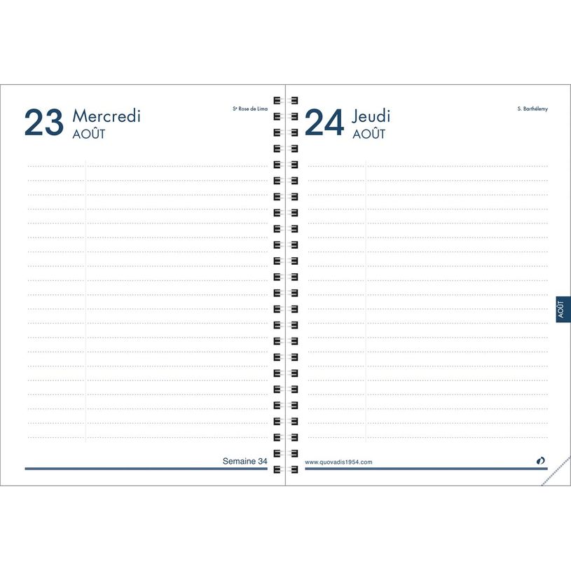 3371010503827-Agenda à spirale Ben - 1 jour par page - 12 x 17 cm - ouvert à tout - Quo Vadis-P_405130318_2-1