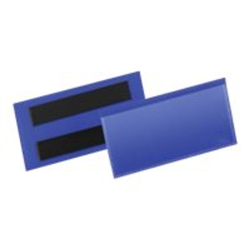 4005546109008-Durable - 50 Pochettes magnétiques - pour 100 x 38 mm - bleu foncé-P_405133085_1-0